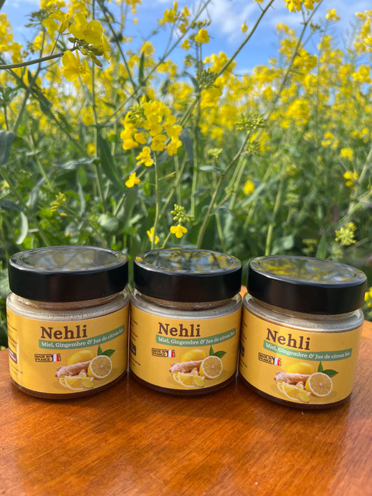 Miel, Gingembre & Jus de citron bio