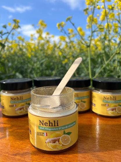 Miel, Gingembre & Jus de citron bio